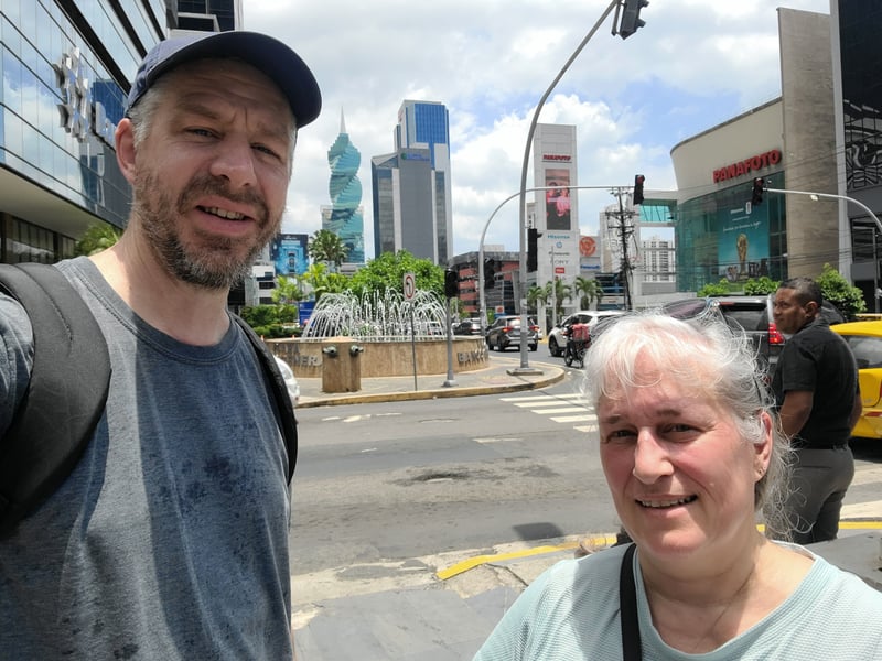 Susan & Brook in the city